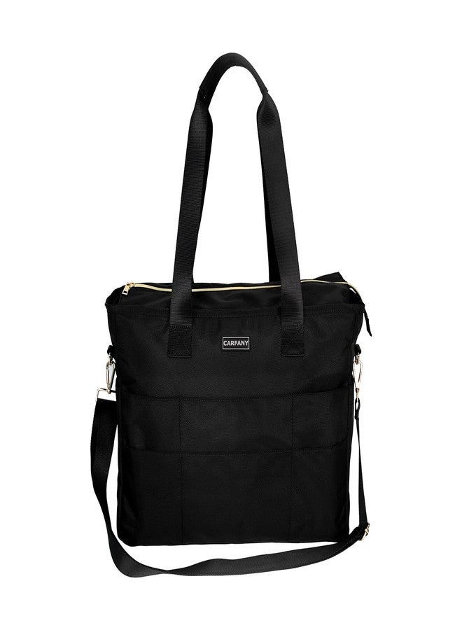 Carfany Professional Women's Laptop Tote - Large Office Bag with Utility Pockets for Work Essentials - Image 1